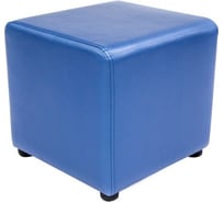 Пуф Мягкий офис Классик синий перламутр ПФКЛ01СН1