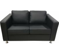 Диван Мягкий офис Ватсон с механизмом двухместный черный ВТС201ЧН_MH