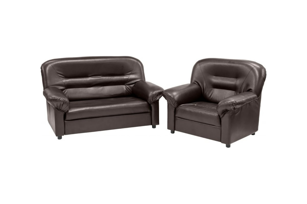 Комплект Мягкий офис коричневый МО1-203КОР - выгодная цена, отзывы ...