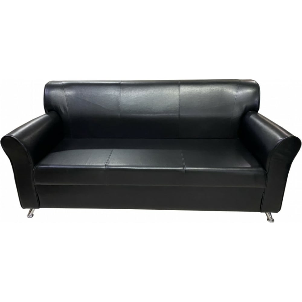 Диван Мягкий офис Европа трехместный черный ЕВР303ЧН - выгодная цена ...