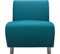 Секция дивана Мягкий офис Классик одноместная бирюзовая КЛ501БРЗ