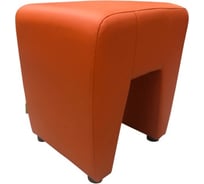Пуф Мягкий офис Ритм оранжевый ПФРТ01ОР