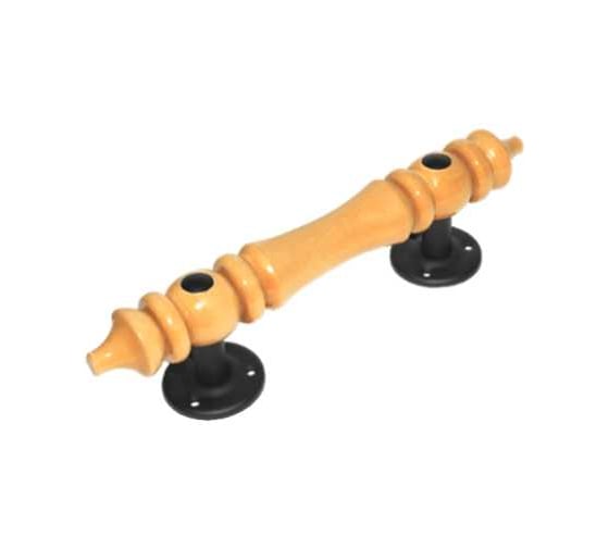 Ручка декоративная DOMART мод.18 (270) светлая черный 4620031748694 1