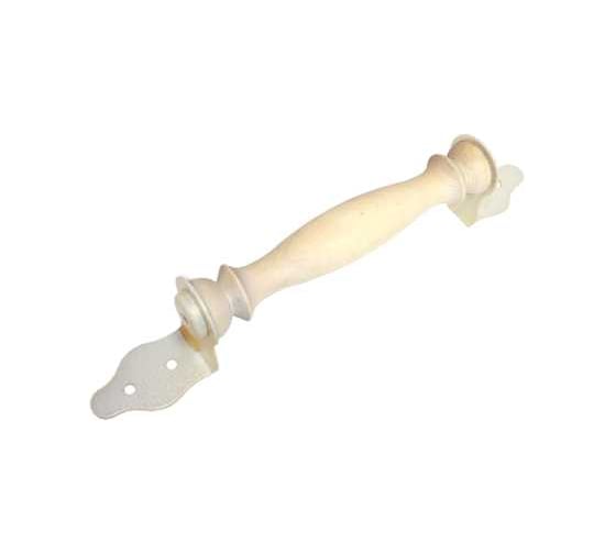 Ручка декоративная DOMART мод.2, без лака, белый антик 4620007785166 1