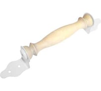 Ручка декоративная DOMART мод.2, без лака, белый 4620007785159