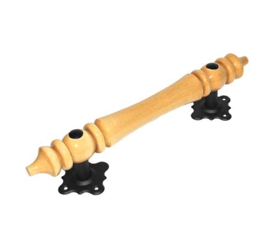 Ручка декоративная DOMART мод.19 (320) светлая черный 4620031748755 1