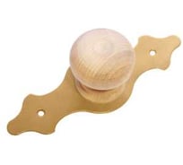 Ручка декоративная DOMART мод.3, без лака, золото 4620007785302