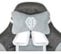 Кресло компьютерное BRABIX Forcer GM-127, 2 подушки, ткань, серое, light 19/28, 533214 7