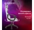 Кресло компьютерное BRABIX Forcer GM-127, 2 подушки, ткань, серое, light 19/28, 533214 12