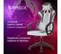 Кресло компьютерное BRABIX Forcer GM-127, 2 подушки, ткань, серое, light 19/28, 533214 13