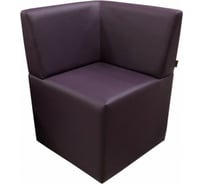 Угловая секция Мягкий офис Ритм фиолетовая РТ801ФЛ