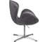 Кресло BRADEX SWAN STYLE CHAIR тёмно-серый, искусственная замша FR 1046 4