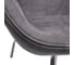 Кресло BRADEX SWAN STYLE CHAIR тёмно-серый, искусственная замша FR 1046 8