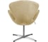 Кресло BRADEX SWAN STYLE CHAIR карамельный, искусственная замша FR 1045 2