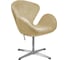 Кресло BRADEX SWAN STYLE CHAIR карамельный, искусственная замша FR 1045 4