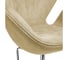 Кресло BRADEX SWAN STYLE CHAIR карамельный, искусственная замша FR 1045 9