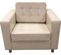 Кресло Мягкий офис Офис классик Люкс бежевое ОКЛЮ103БЖ