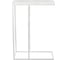 Придиванный столик BRADEX Loft 50x30см, белый мрамор с белыми ножками RF 0359 10
