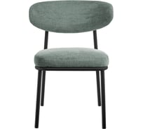 Стул BRADEX Lucas 2 шалфей шенилл с чёрными ножками FR 1021