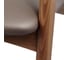Стул BRADEX KELLI бежевый букле, экокожа коричневая, орех RF 0749 9