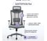 Кресло компьютерное EVOLUTION ErgoLine 4 Grey 4812755009612 15
