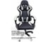 Кресло Byroom Game BAN white HS-5010-W 3