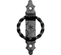 Ручка-кольцо DOMART РК-110 мод.1 /кованое/ черный серия Суздаль 4660046002961