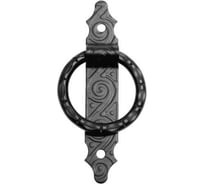 Ручка-кольцо DOMART РК-110 мод.2 /кованое/ черный серия Суздаль 4660046003005