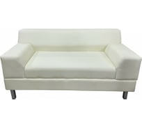 Диван Мягкий офис Флагман двухместный кремовая ФЛ201КРМ