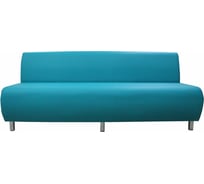 Секция дивана Мягкий офис Классик трехместная бирюзовая КЛ701БРЗ