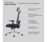 Кресло компьютерное EVOLUTION ERGO PRIME Black 7