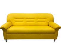 Диван Мягкий офис с механизмом трехместный желтый МО301ЖЛТ_MH