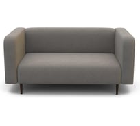 Диван офисный Шарм Акцент велюр, серый 24062028318