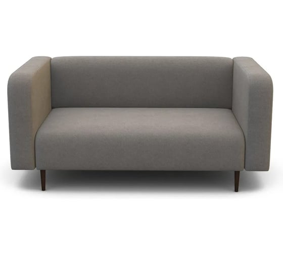 Диван офисный Шарм Акцент велюр, серый 24062028318 1