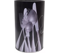 Подставка для столовых приборов Mallony металлическая, дизайн столовые приборы 008514