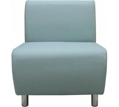 Секция дивана Мягкий офис Классик одноместная ментоловая КЛ501МНТ