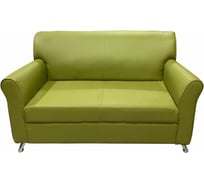 Диван Мягкий офис Европа Kiwi двухместный цвет зеленый ЕВР209KW