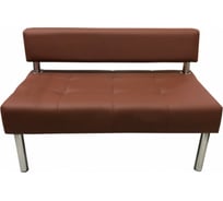 Секция дивана Мягкий офис Сатурн двухместная паприка СТР601ПП