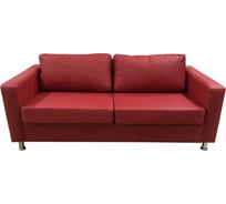 Диван Мягкий офис Ватсон с механизмом трехместный красный ВТС301КР_MH