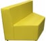 Секция дивана Мягкий офис V Мозайка желтая МЗКV601ЖЛТ 2