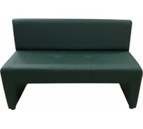 Диван Мягкий офис Ритм двухместный зеленый РТ201ЗЛ