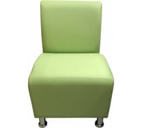 Секция дивана Мягкий офис Блюз одноместная салатовая БЛЗ501СЛТ