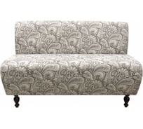 Секция дивана Мягкий офис Классик Огурцы двухместная бежевая КЛ615БЖ