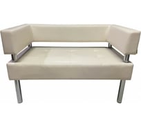 Диван Мягкий офис Сатурн двухместный бежевый СТР203БЖ