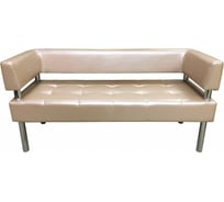 Диван Мягкий офис Сатурн 0449 трехместный светло-розовый СТР306РЗ1