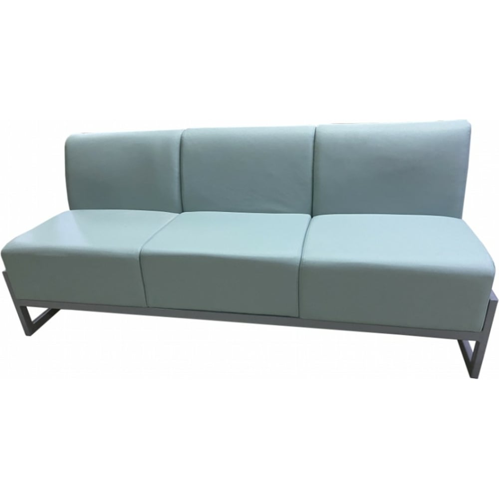 Диван Мягкий офис Сигма-люкс трехместный ментоловый МТСИ301МНТ ...