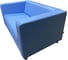 Диван Мягкий офис Аполло Skaden 5040 двухместный синий АП204СН 4