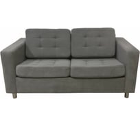 Диван Мягкий офис Офис Классик Люкс BHRYA-16 трехместный капровелюр серый ОКЛЮ3BHRYAСР