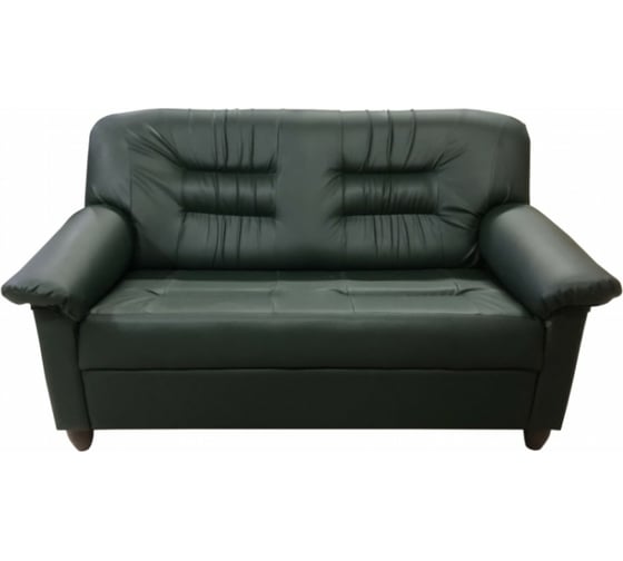 Диван Мягкий офис Премьер двухместный зеленый ПРМ209ЗЛ 1