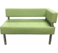 Секция дивана Мягкий офис Сатурн ЛП двухместная салатовая ЛПСТР601СЛТ